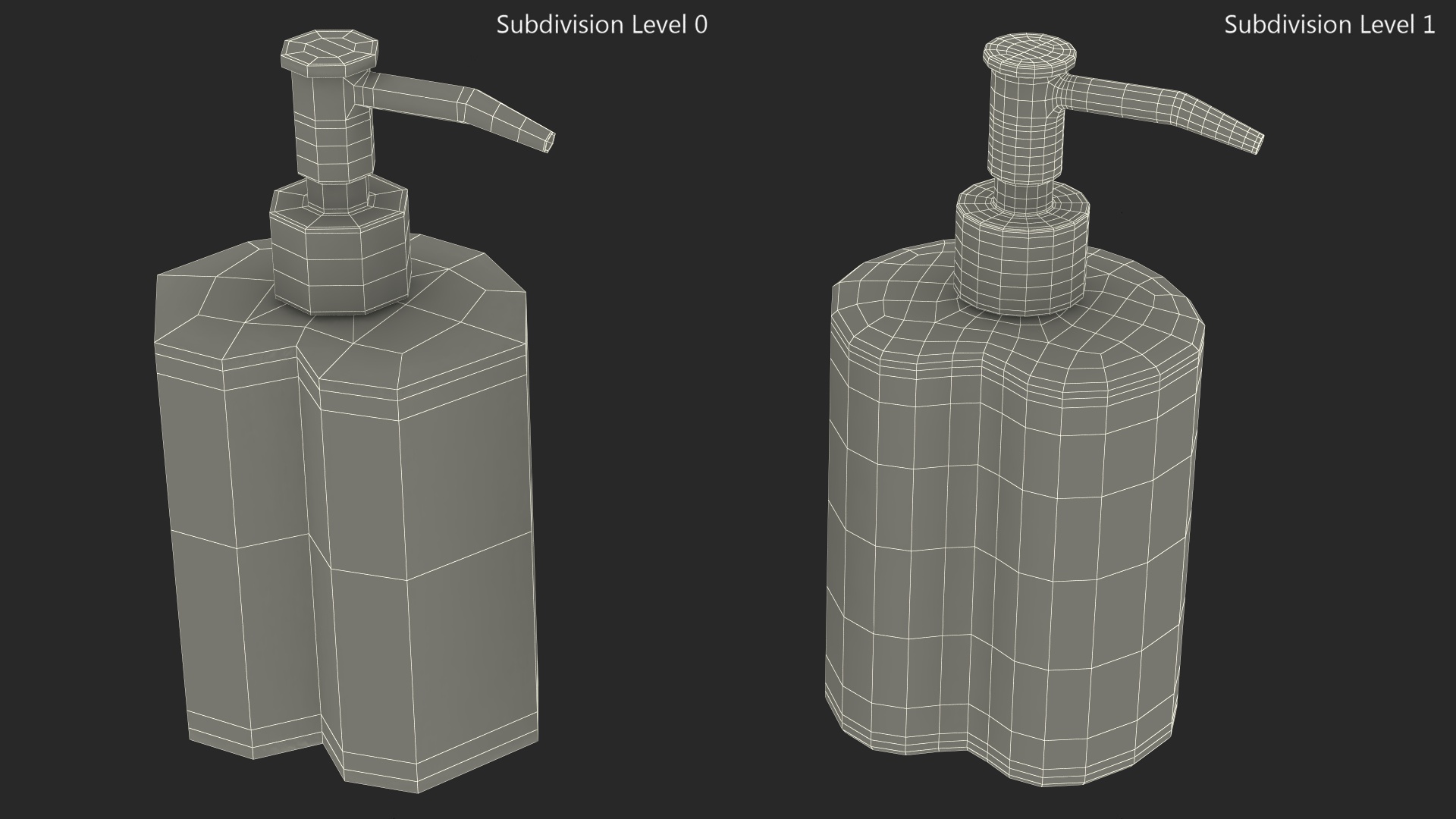 Ceramic Soap Dispenser 3D