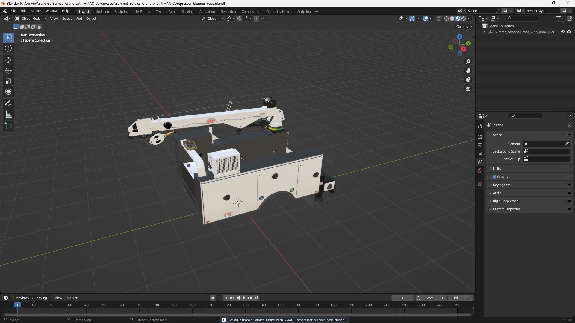 Summit Service Crane with VMAC Compressor - view 10