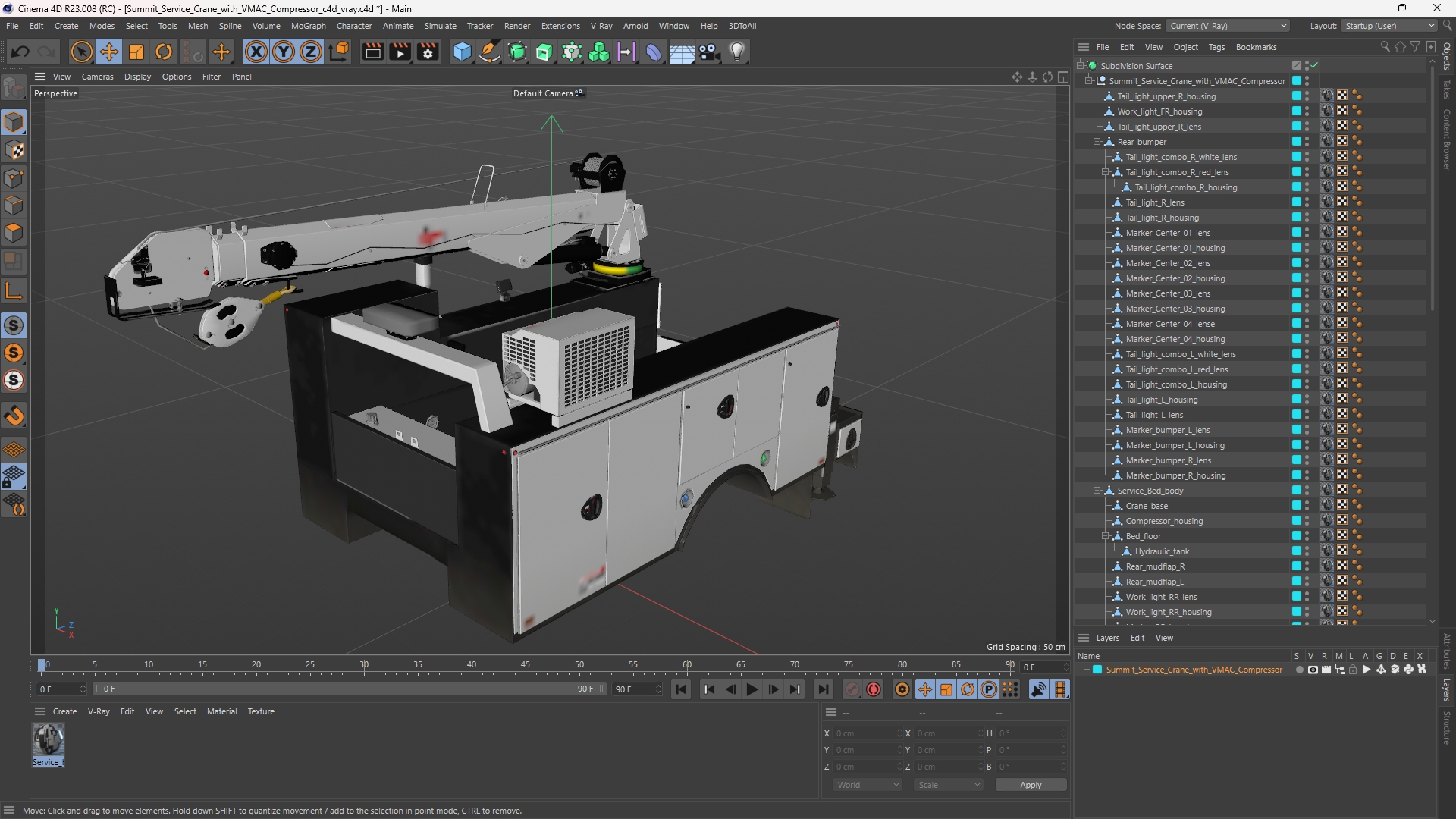 Summit Service Crane with VMAC Compressor - view 12
