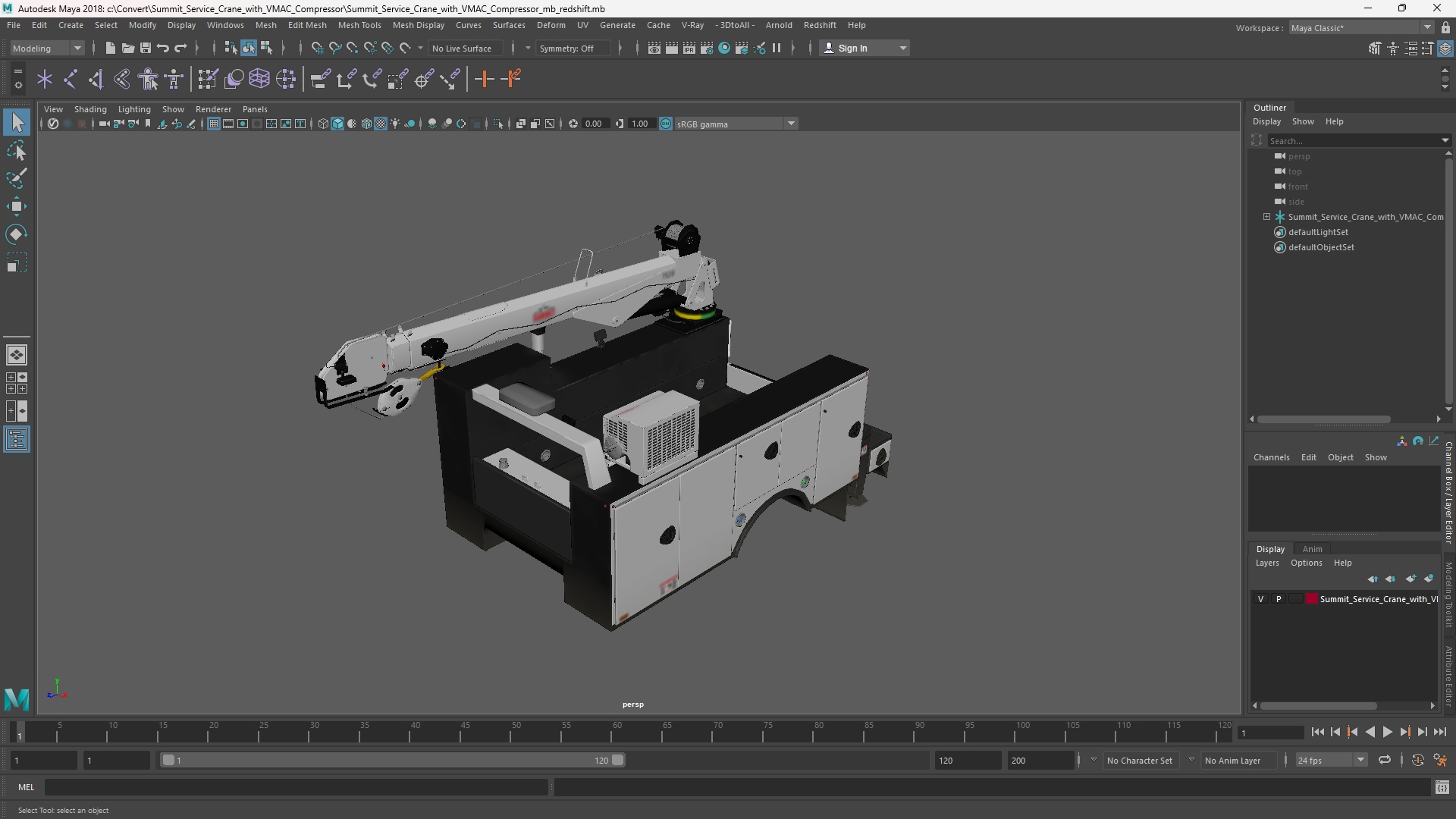 Summit Service Crane with VMAC Compressor - view 11
