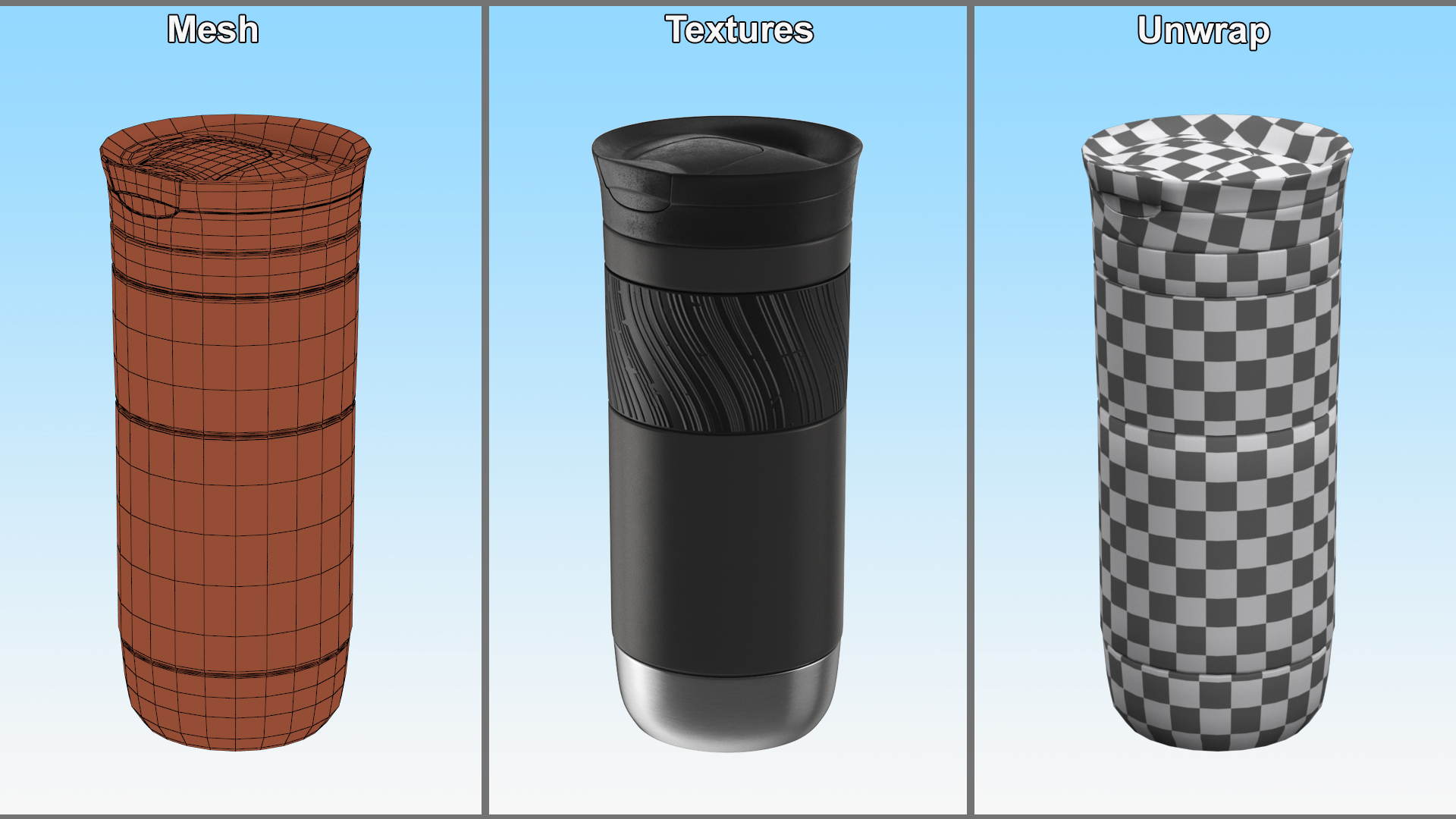 Travel Coffee Mug 3D
