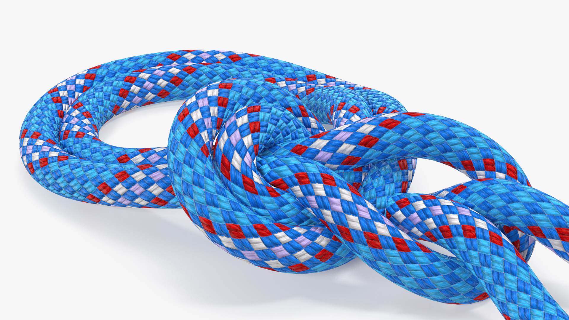 3D Bowline on a Bight Knot model
