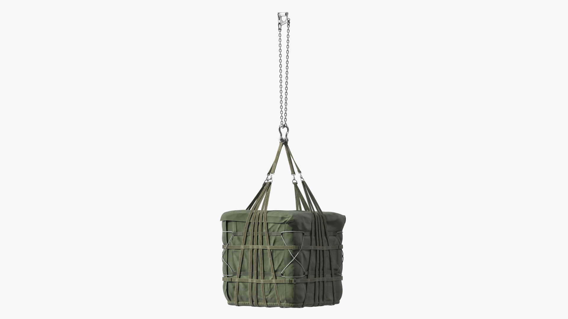 Heavy Duty Aerial Delivery Cargo Bag Hanging 3D model