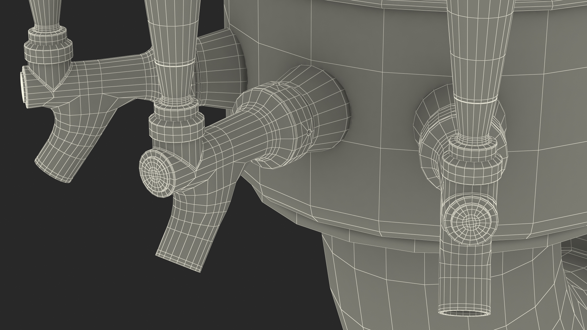 3D model Lantern Wall Mount Draft Beer Tower