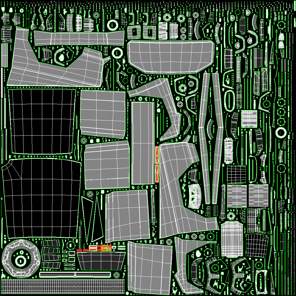 3D Tesla Cybertruck 2024 Silver model