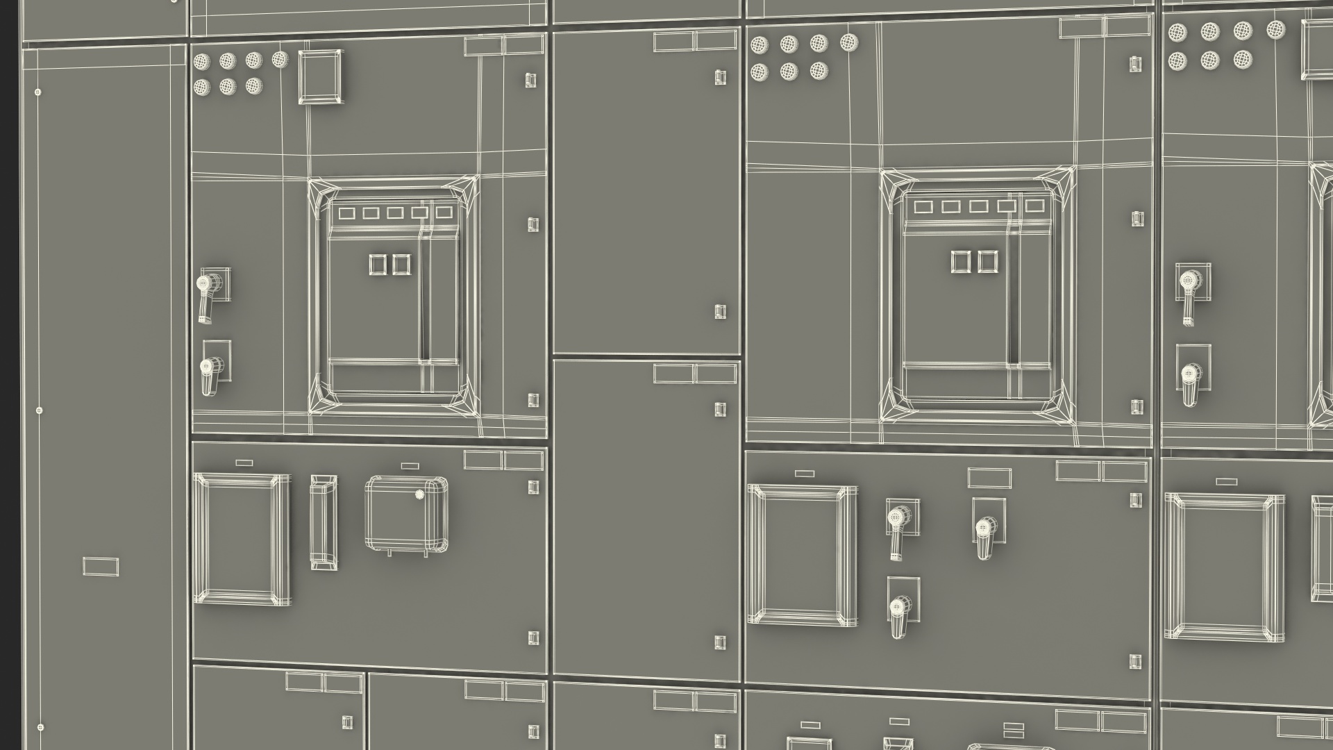 Electrical Panel Board 3D