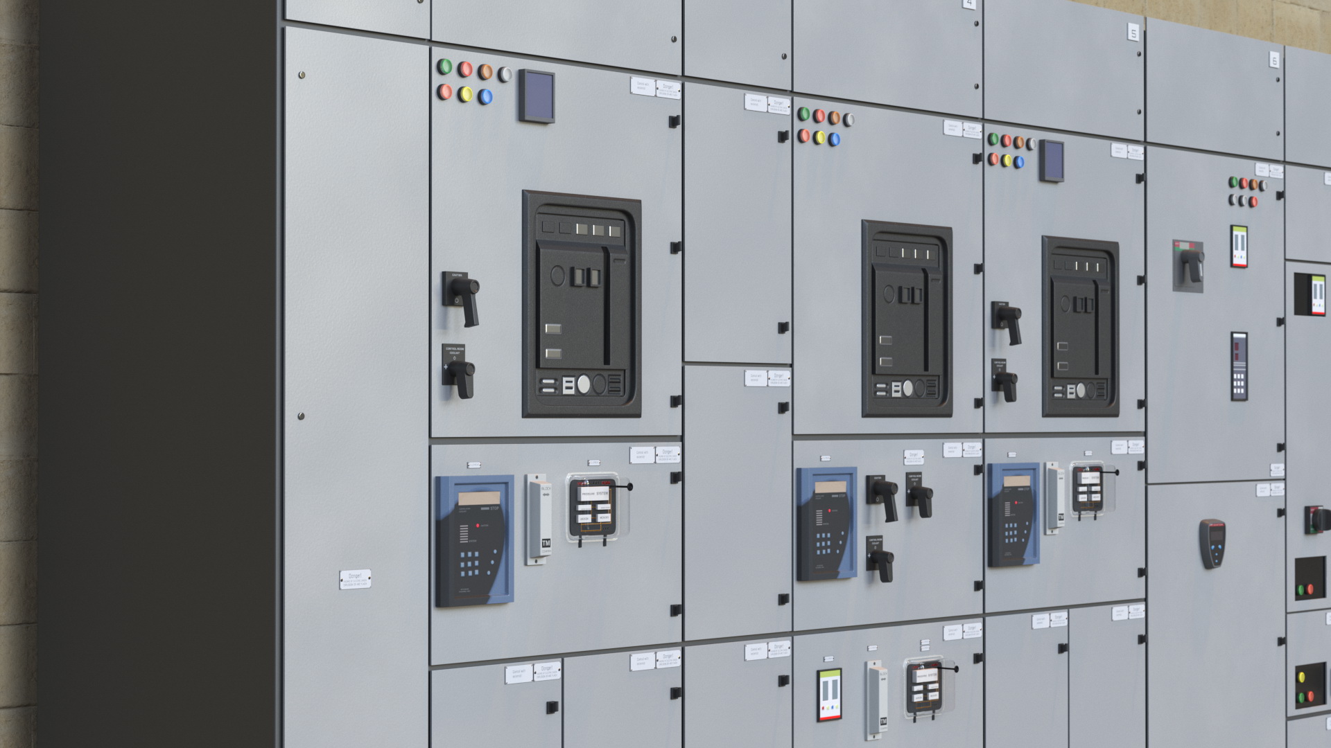 Electrical Panel Board 3D