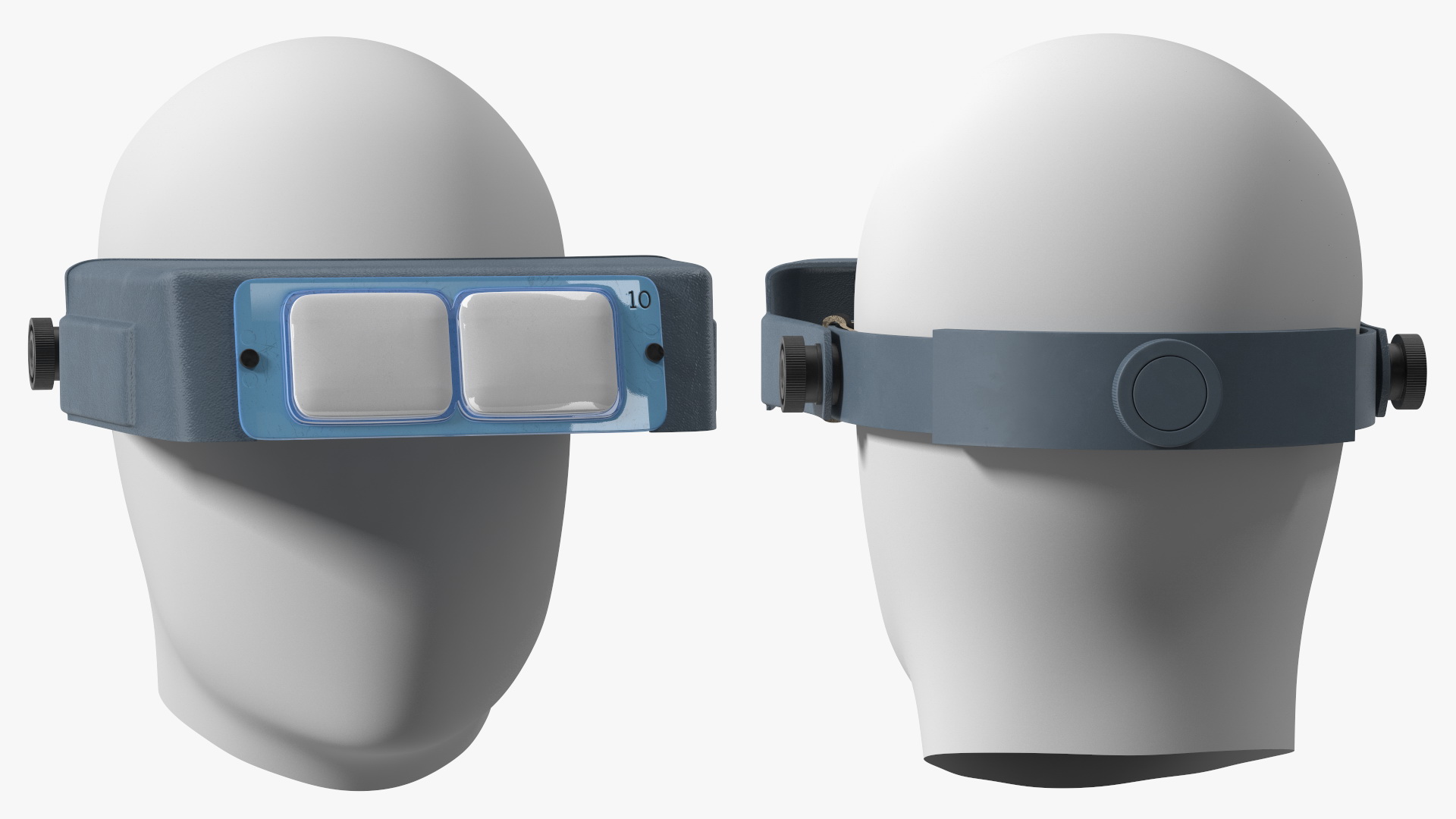 3D model Glass Binocular Magnifier