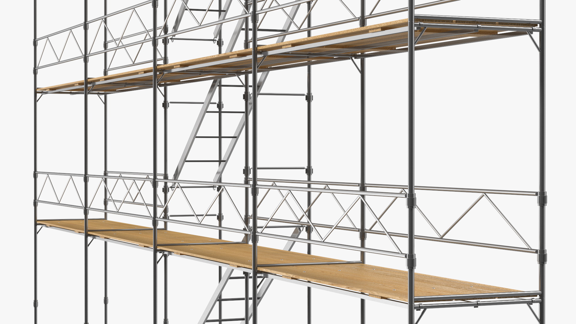 Construction Scaffolding Structure 3D model