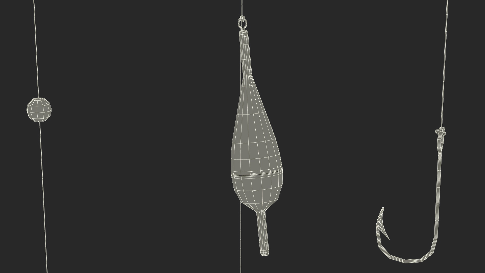 Spinning Rod and Reel Combo 3D