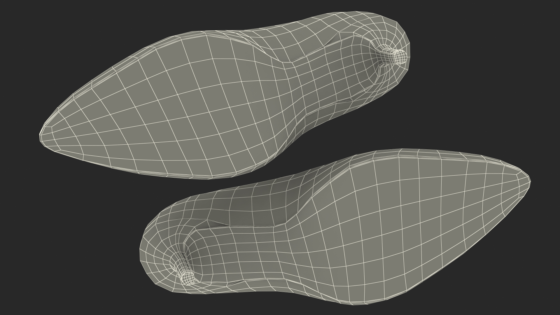 3D model Purple Sparkly Pumps