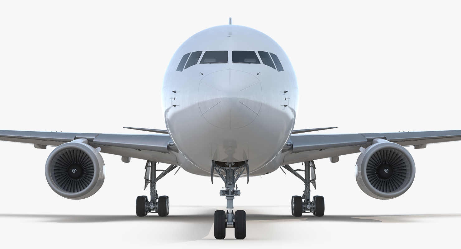 3D Boeing 767 300ER Generic Rigged
