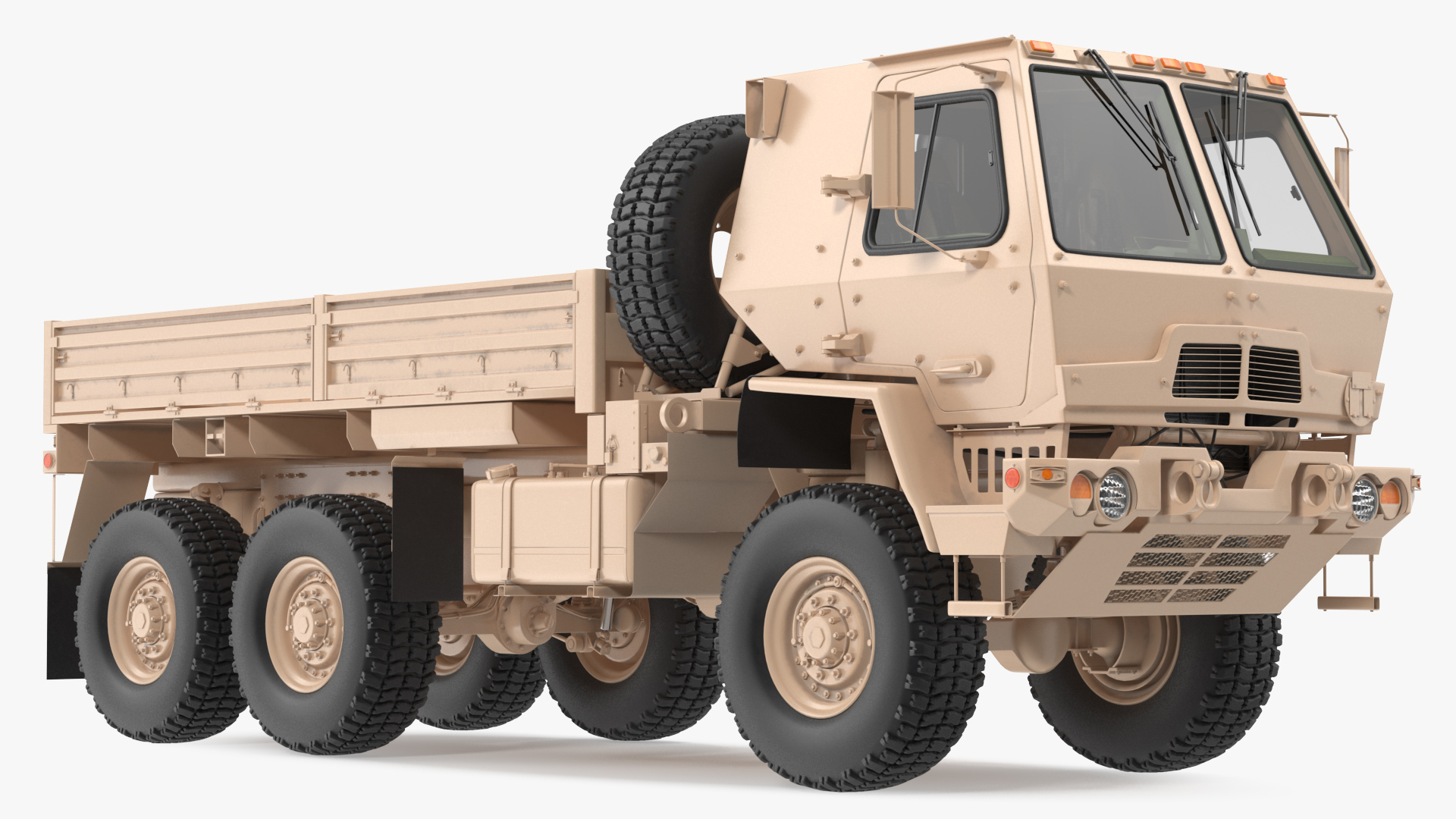 3D Oshkosh FMTV Cargo Truck 6x6 model