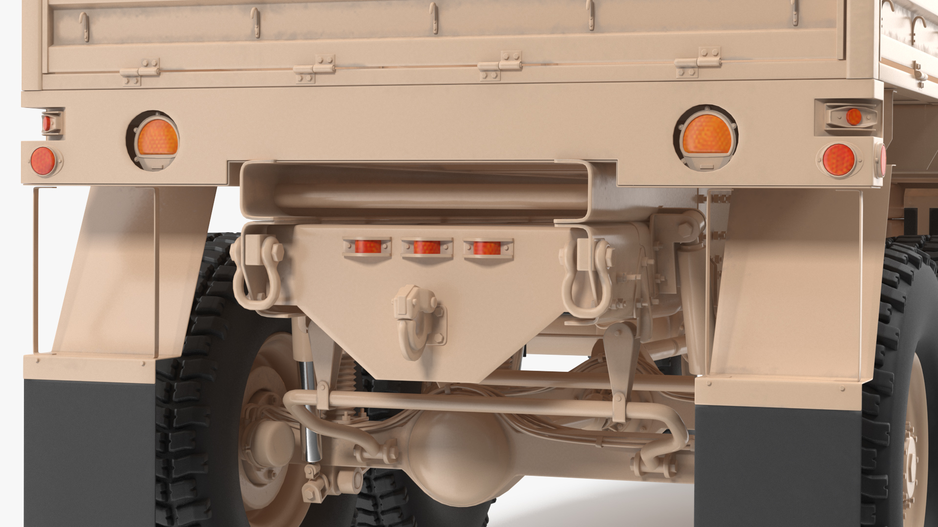 3D Oshkosh FMTV Cargo Truck 6x6 model