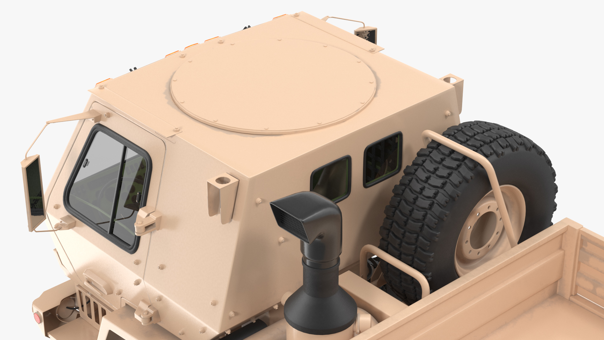 3D Oshkosh FMTV Cargo Truck 6x6 model