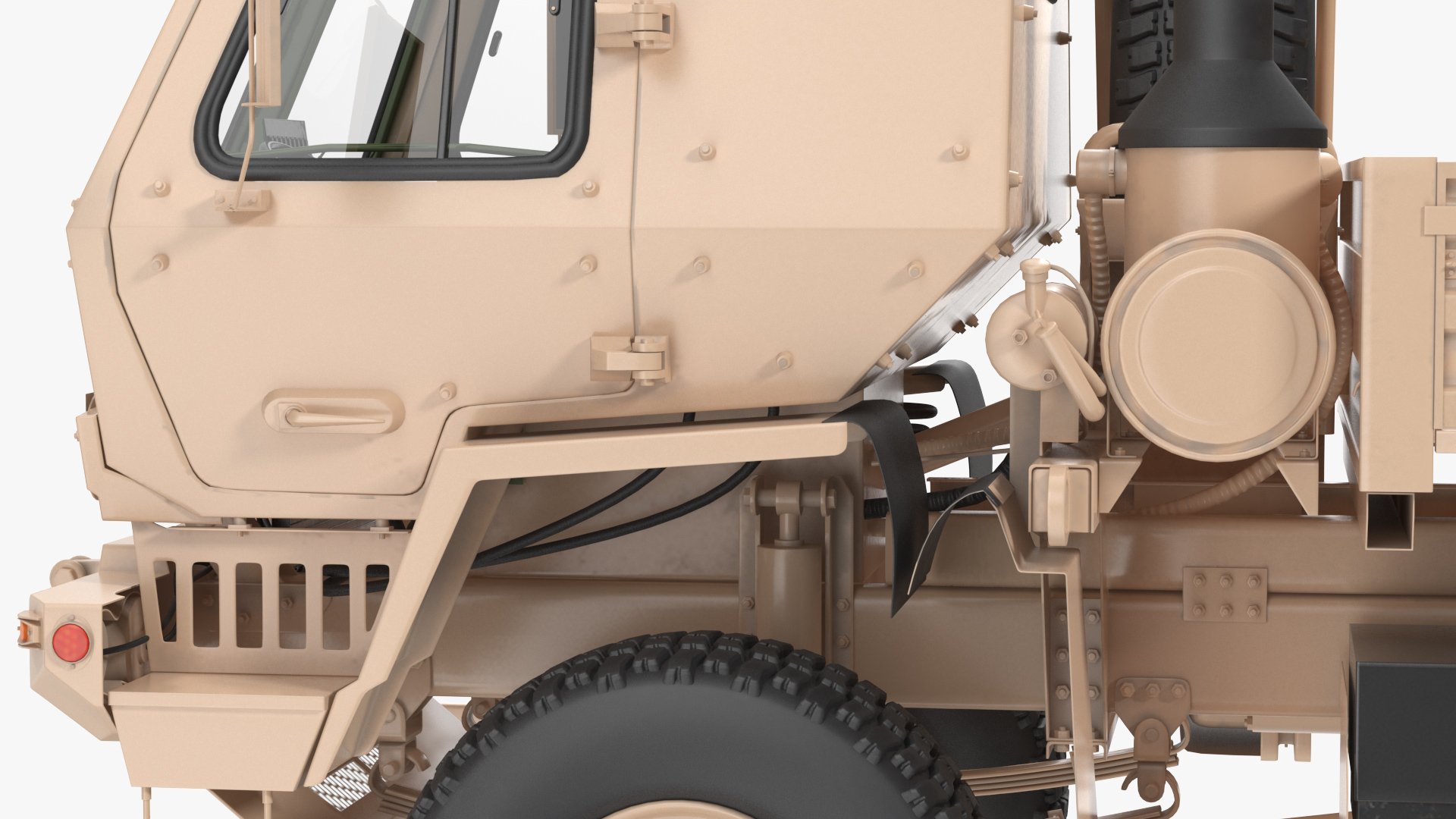 3D Oshkosh FMTV Cargo Truck 6x6 model