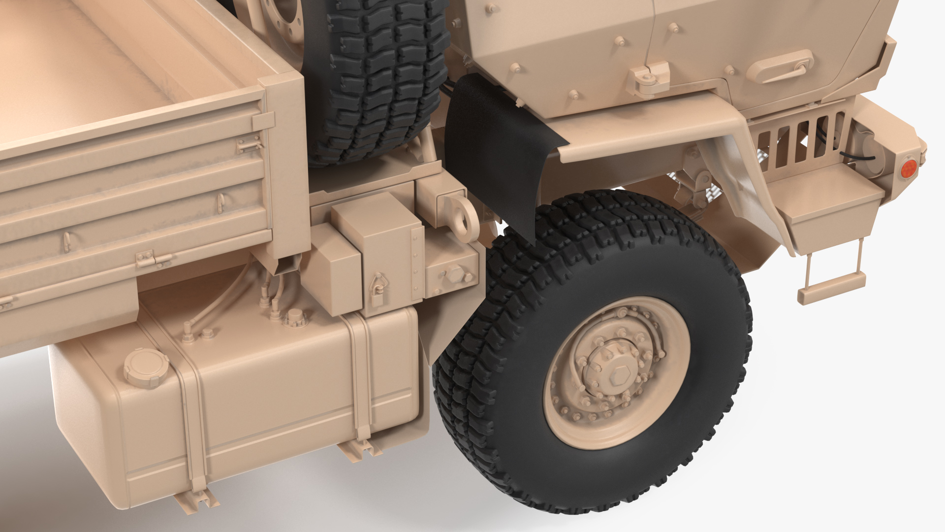 3D Oshkosh FMTV Cargo Truck 6x6 model