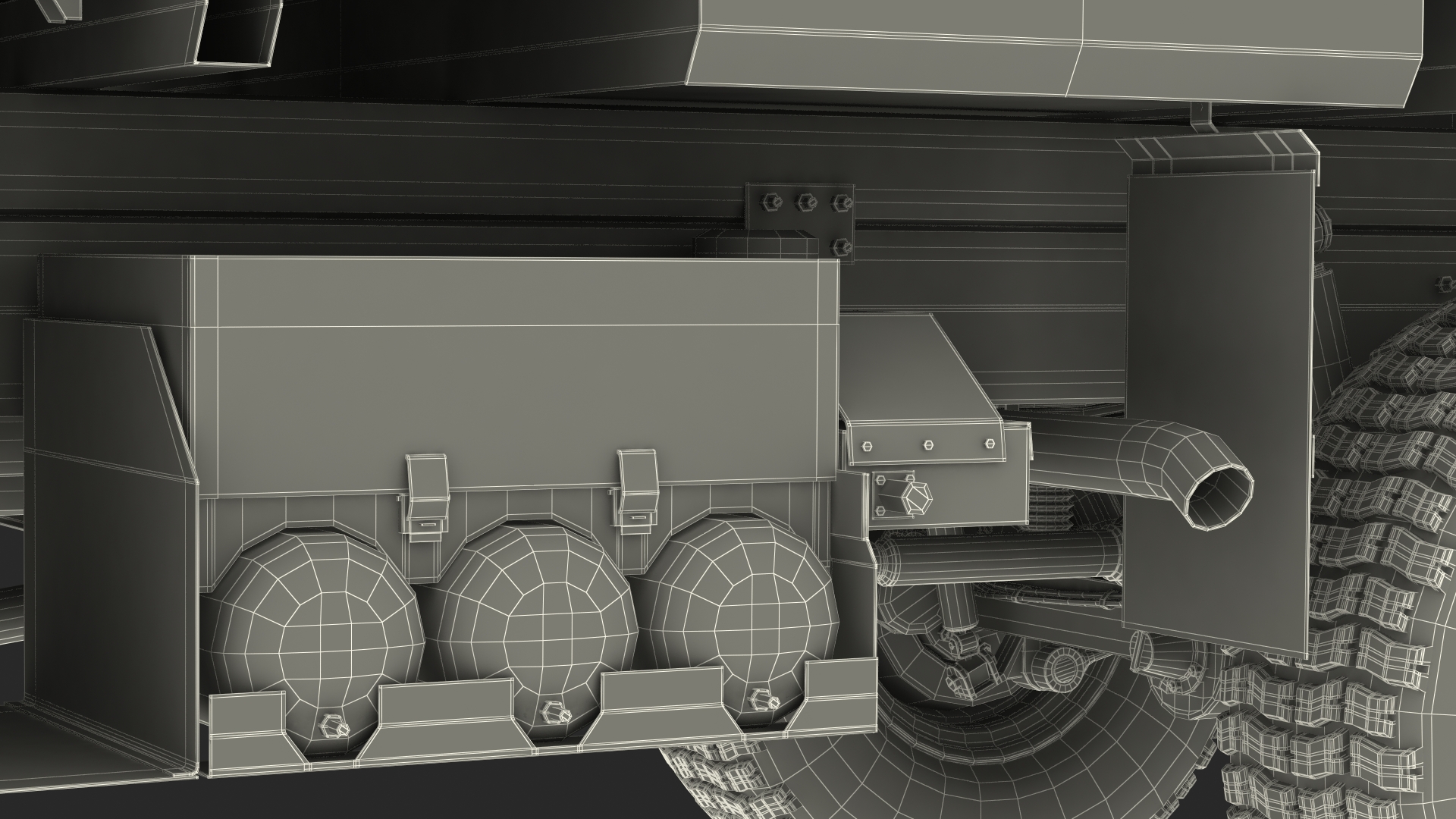 3D Oshkosh FMTV Cargo Truck 6x6 model