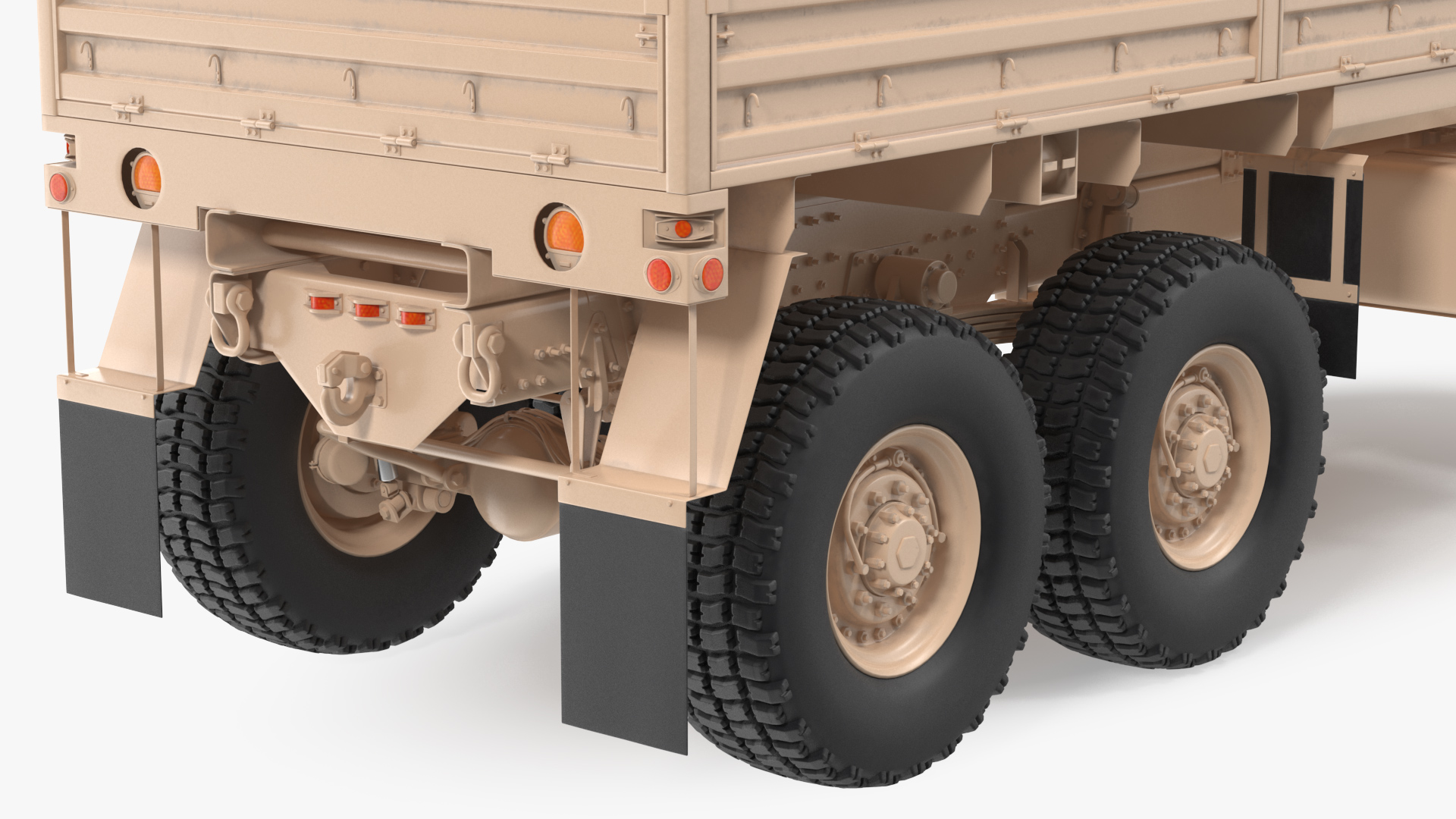 3D Oshkosh FMTV Cargo Truck 6x6 model