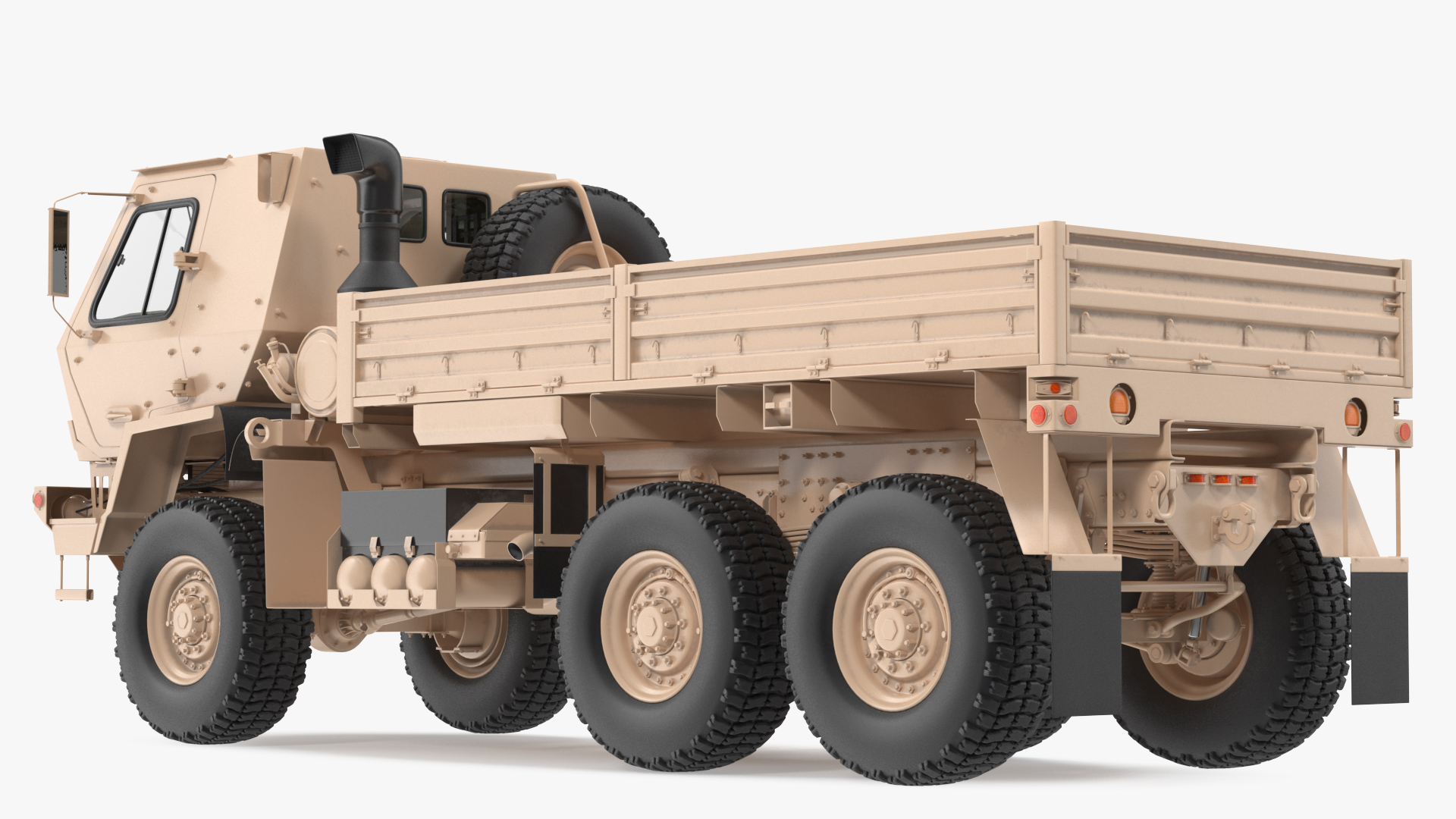 3D Oshkosh FMTV Cargo Truck 6x6 model
