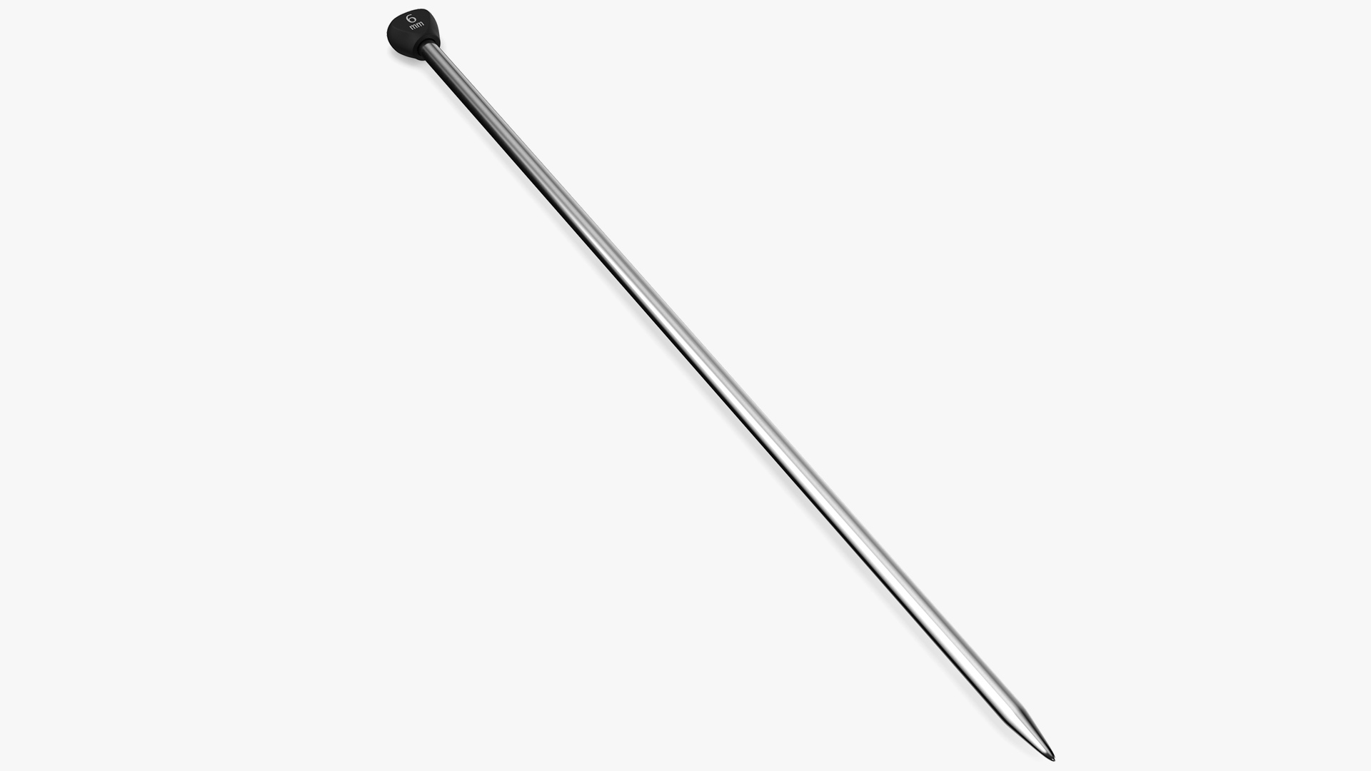 Knitting Needles Metal 3D