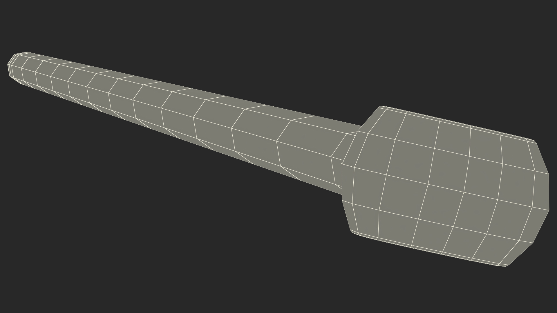 Knitting Needles Metal 3D