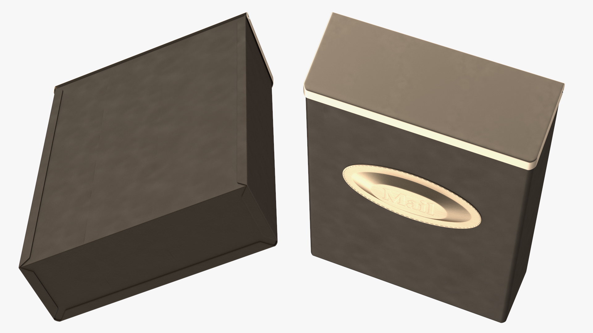 3D Wall Mount Locking Mailbox