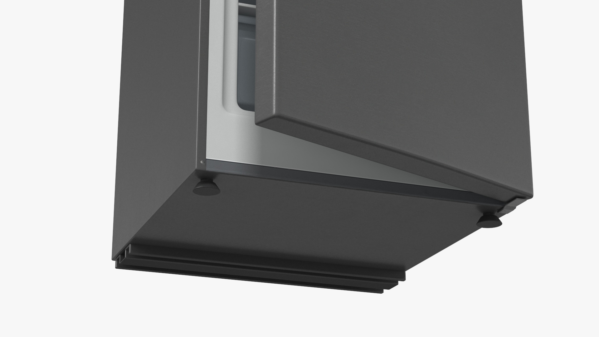 3D Fridge Candy CCRN 6180S Gray model