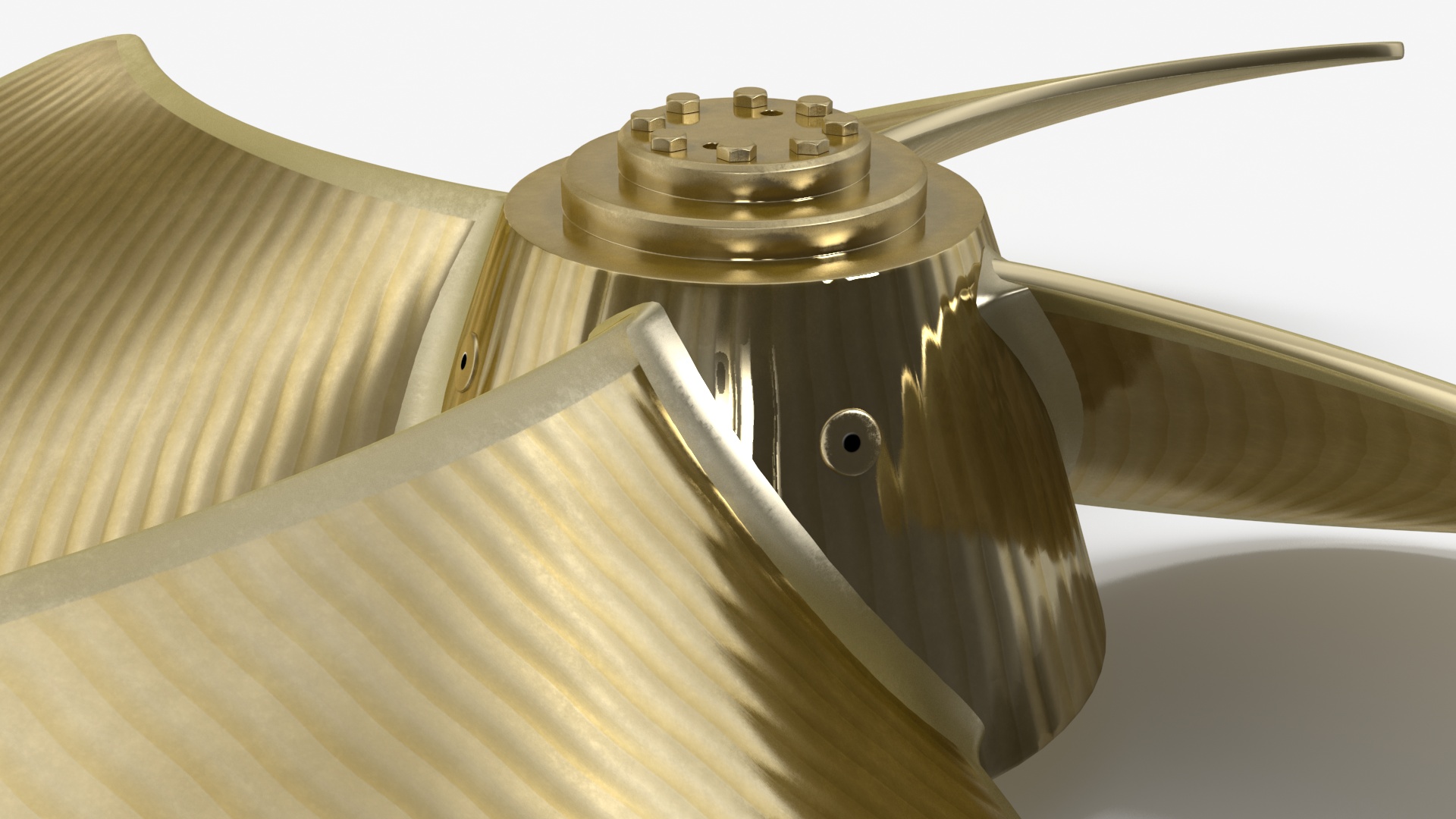 3D Rudder Propeller
