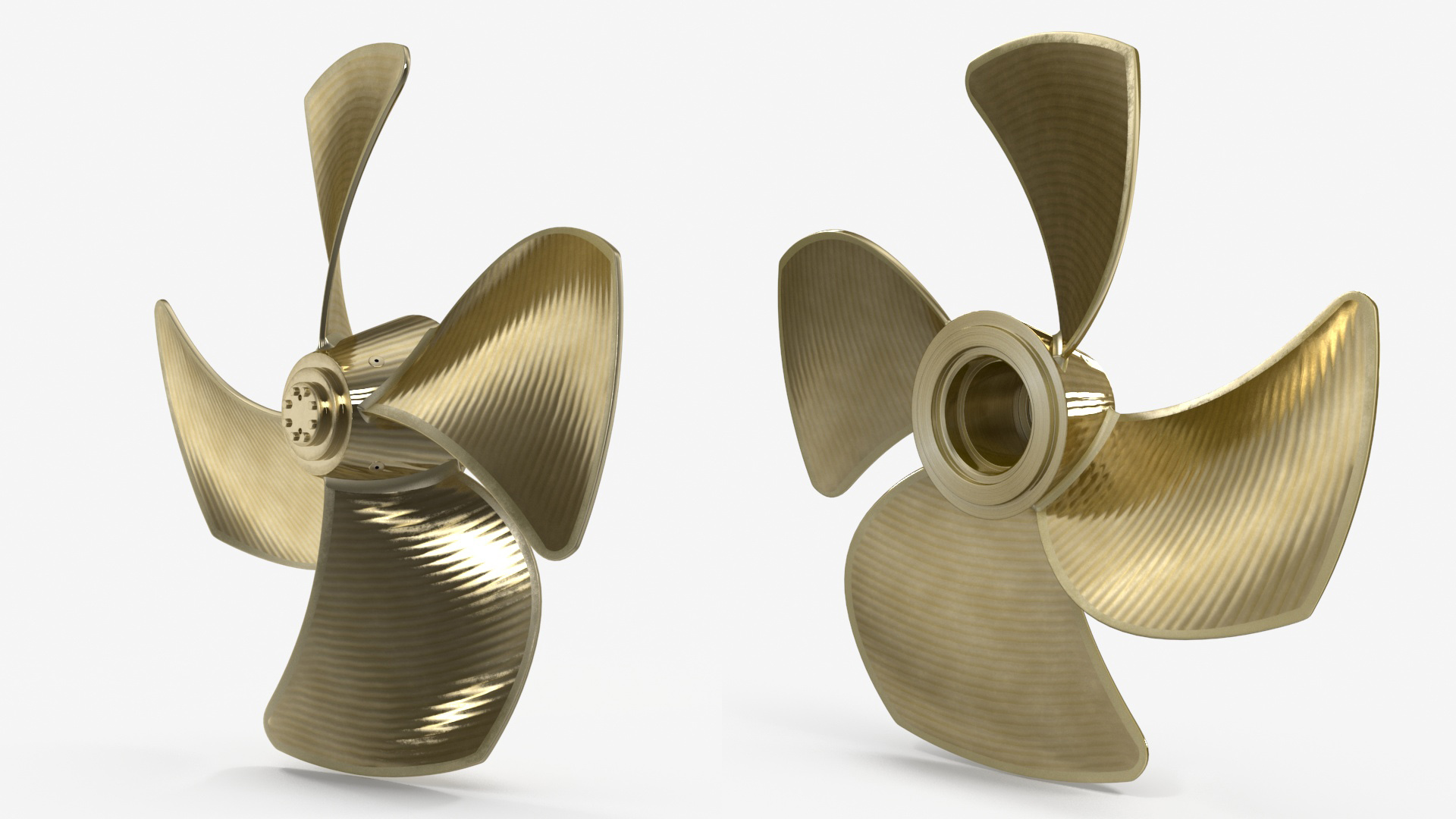 3D Rudder Propeller