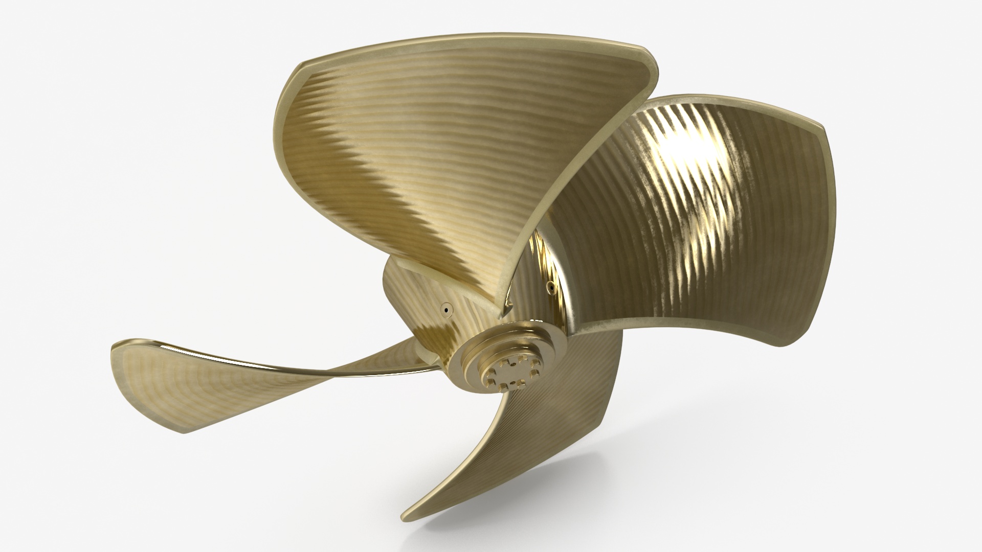 3D Rudder Propeller