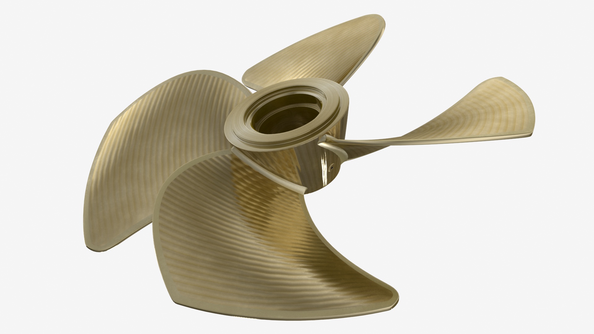 3D Rudder Propeller