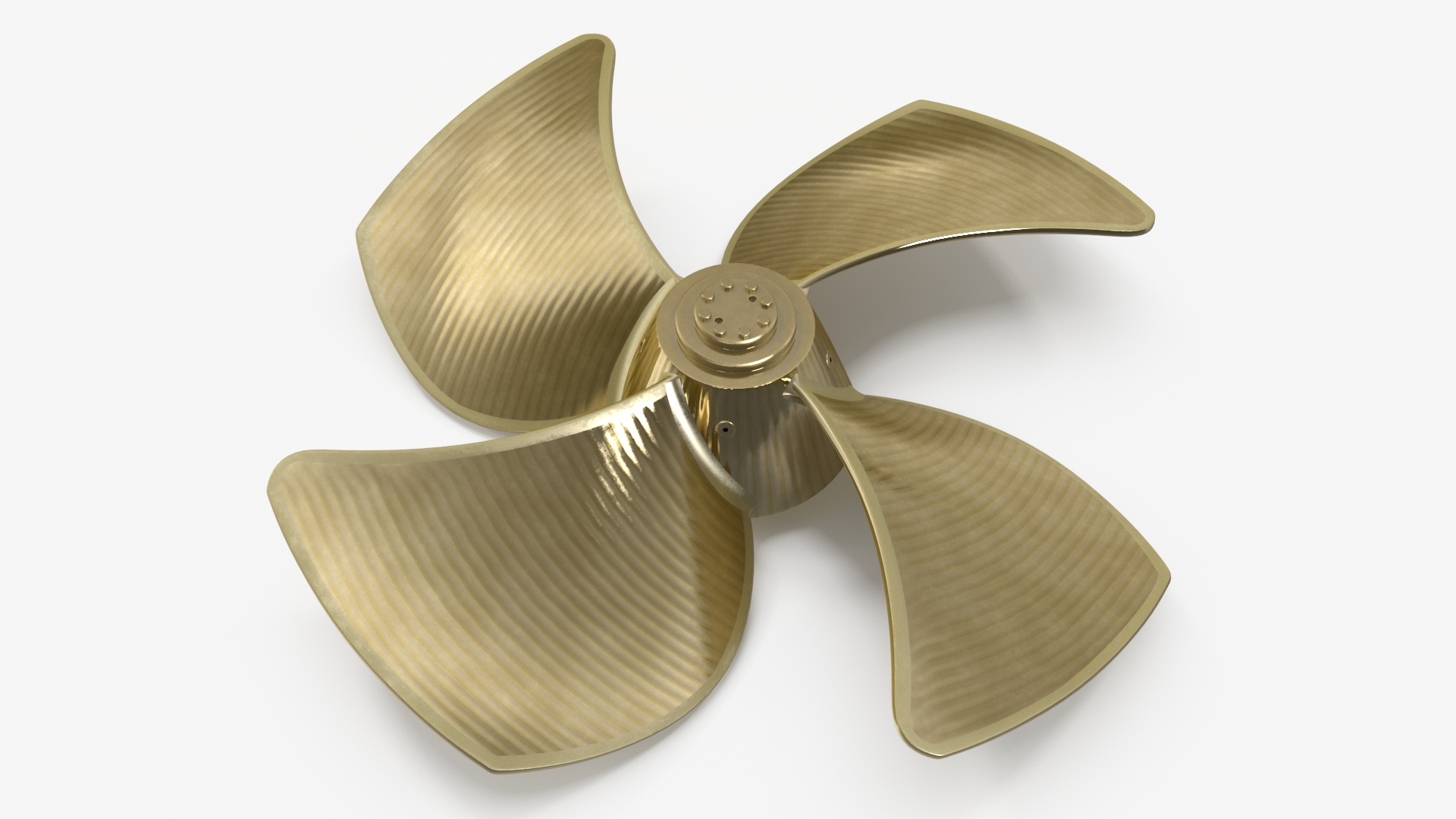 3D Rudder Propeller