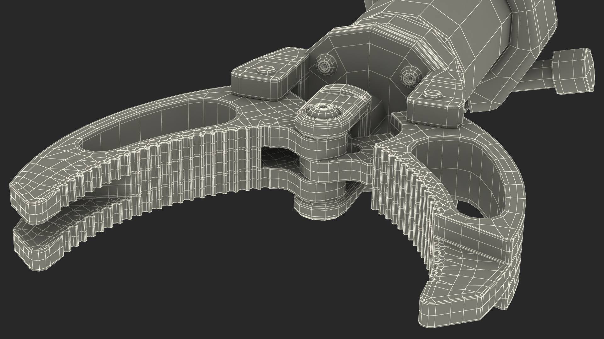 3D Newton Subsea Gripper Rigged model