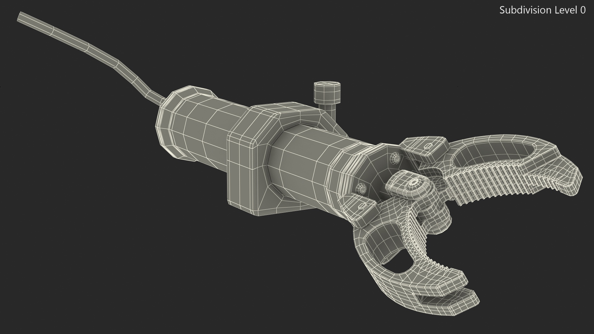 3D Newton Subsea Gripper Rigged model