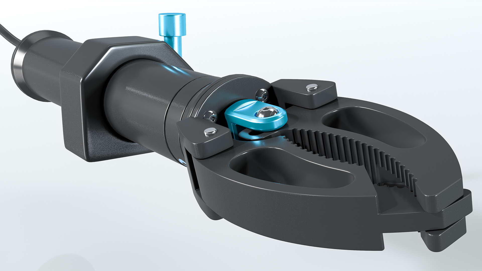 3D Newton Subsea Gripper Rigged model