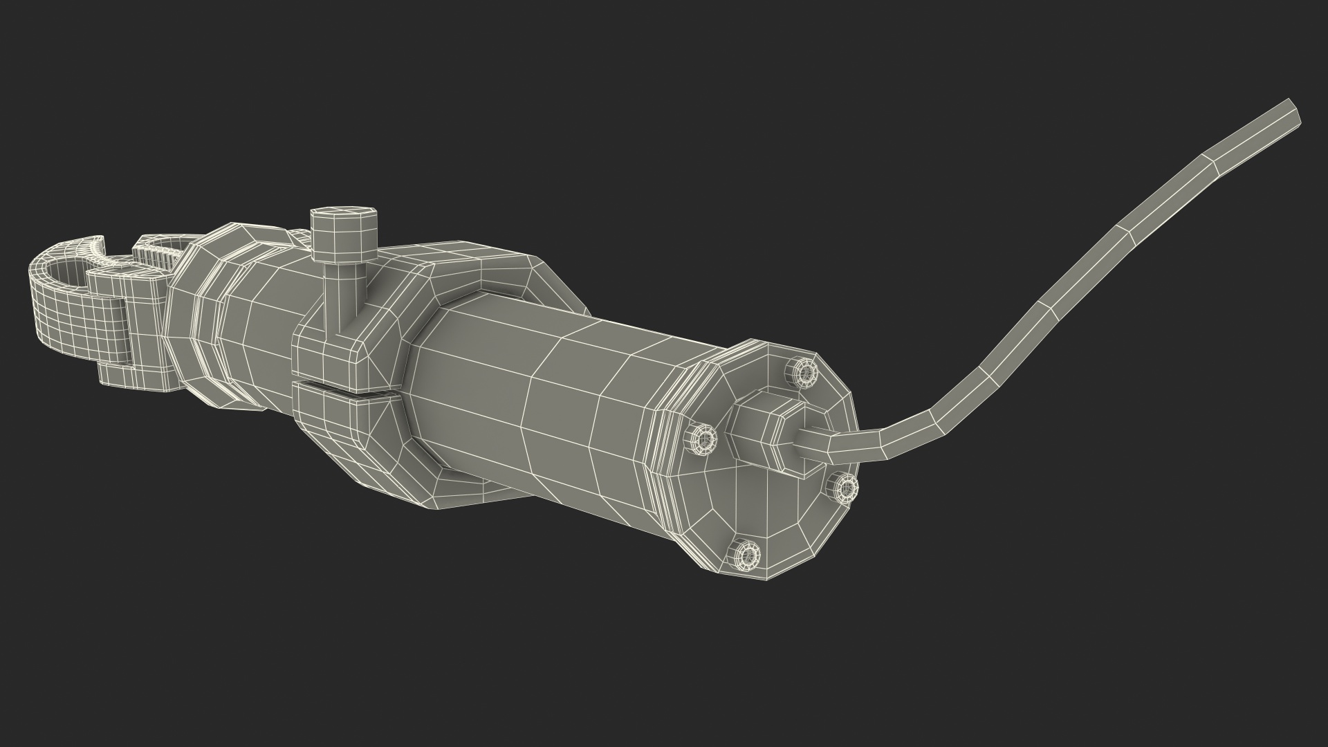 3D Newton Subsea Gripper Rigged model