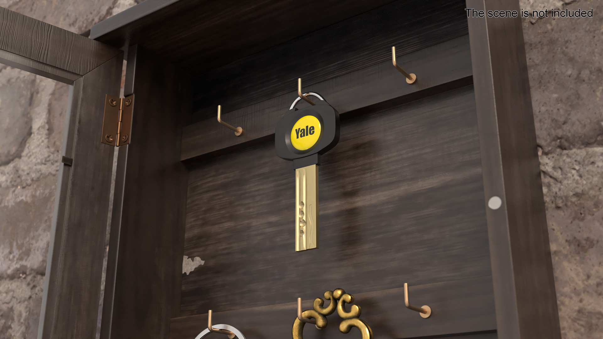 3D Key Type Yale model