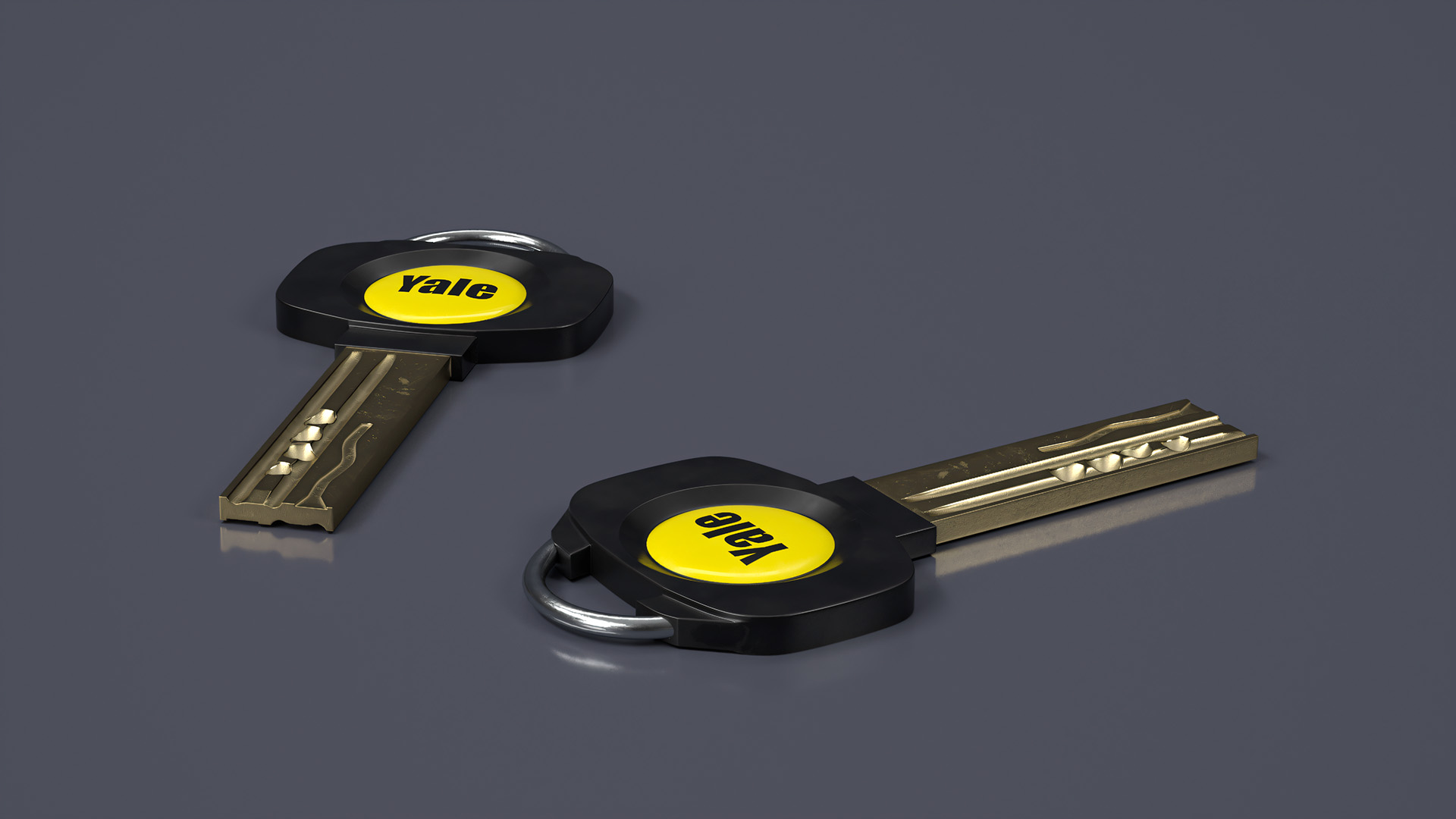 3D Key Type Yale model