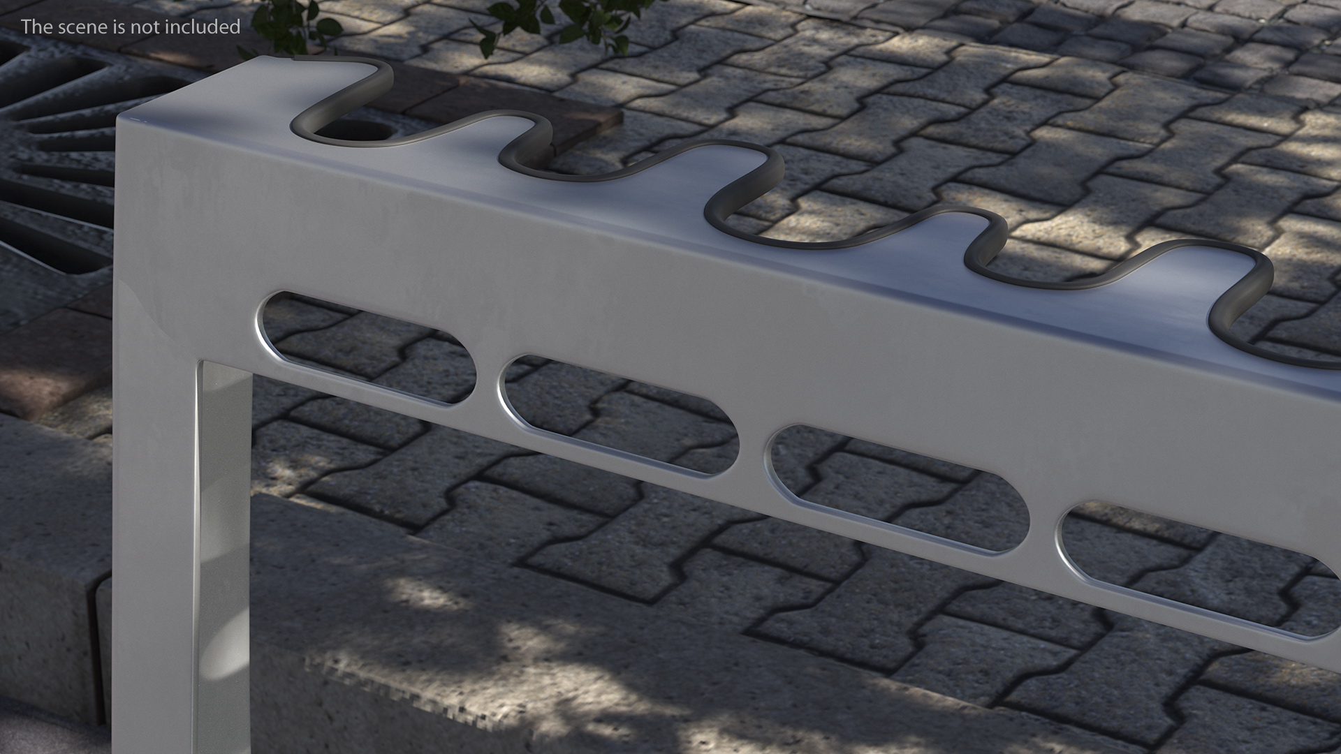 3D model Scooter Parking Rack