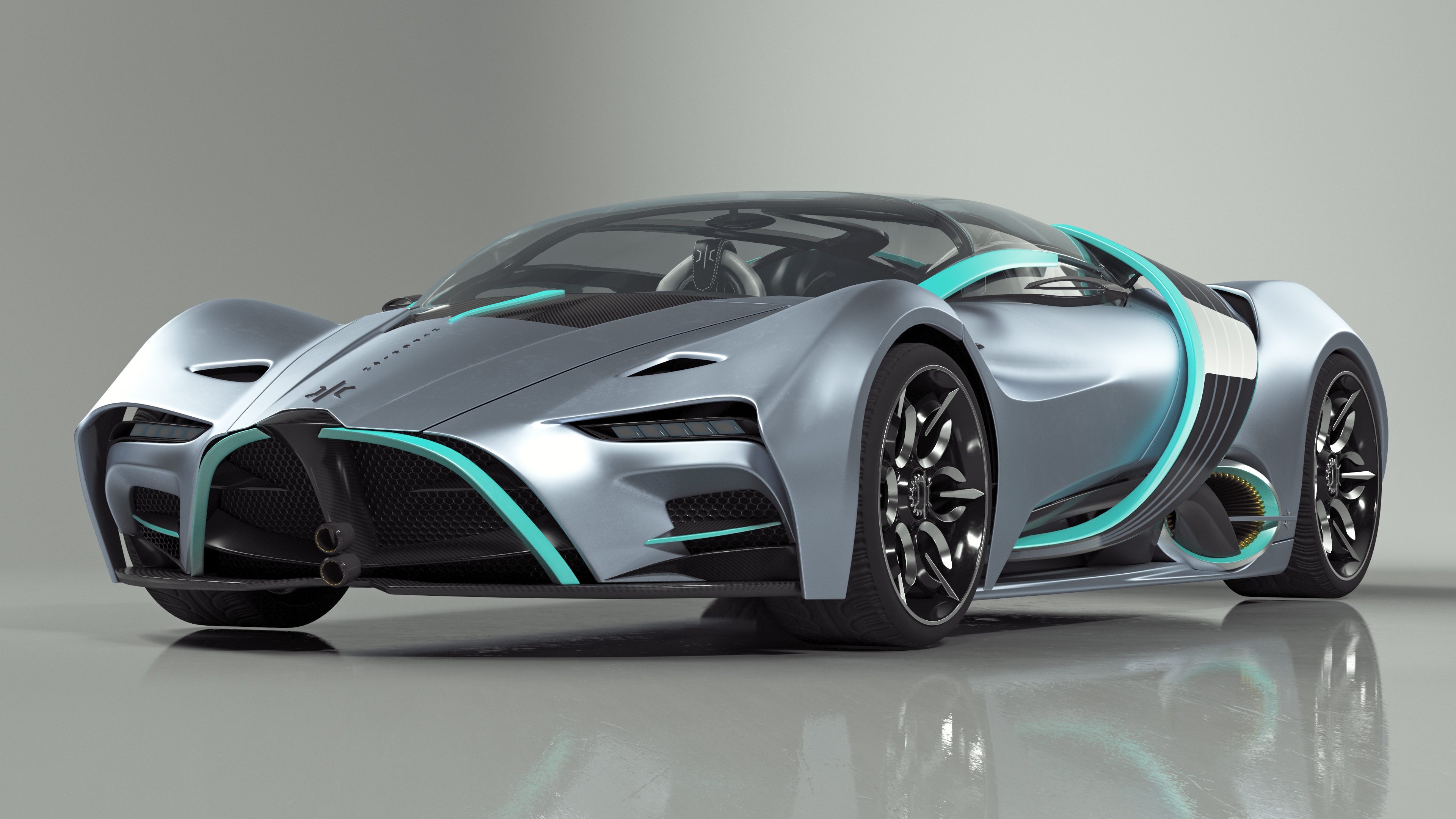 Supercar Hyperion XP-1 3D