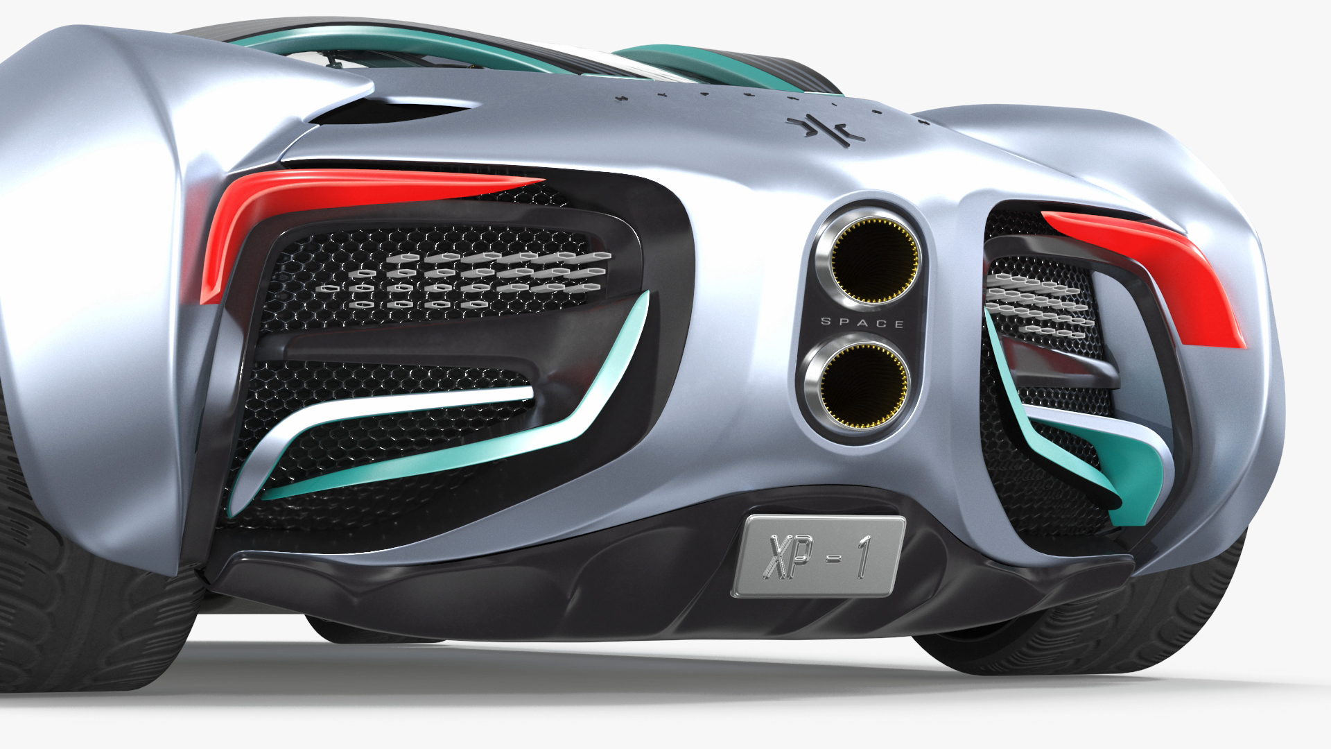 Supercar Hyperion XP-1 3D