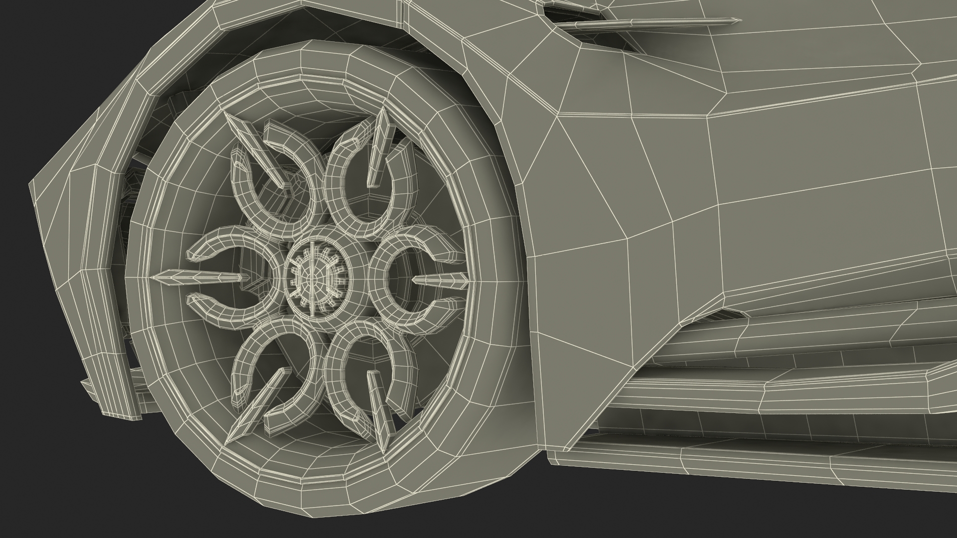 Supercar Hyperion XP-1 3D