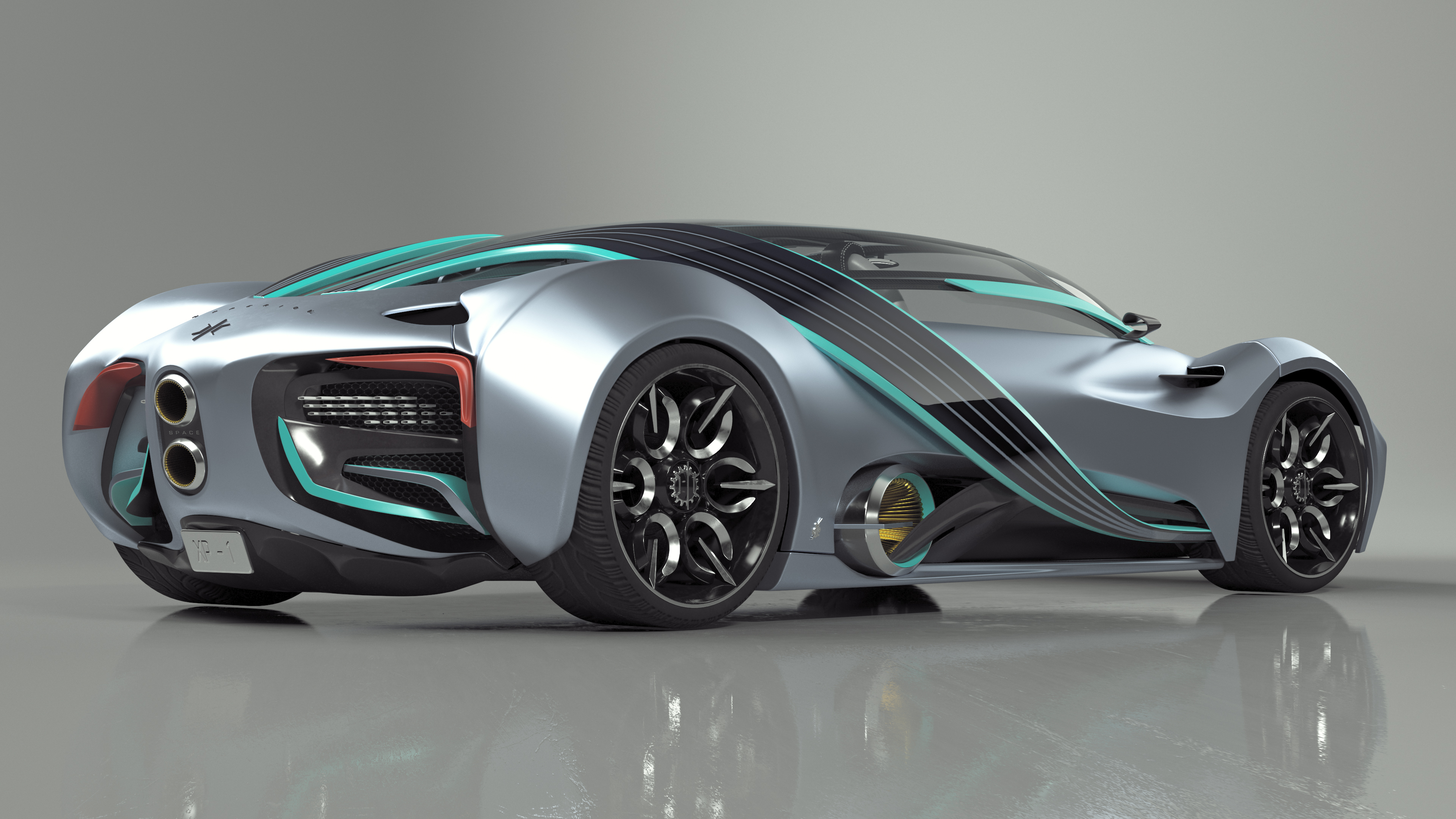 Supercar Hyperion XP-1 3D