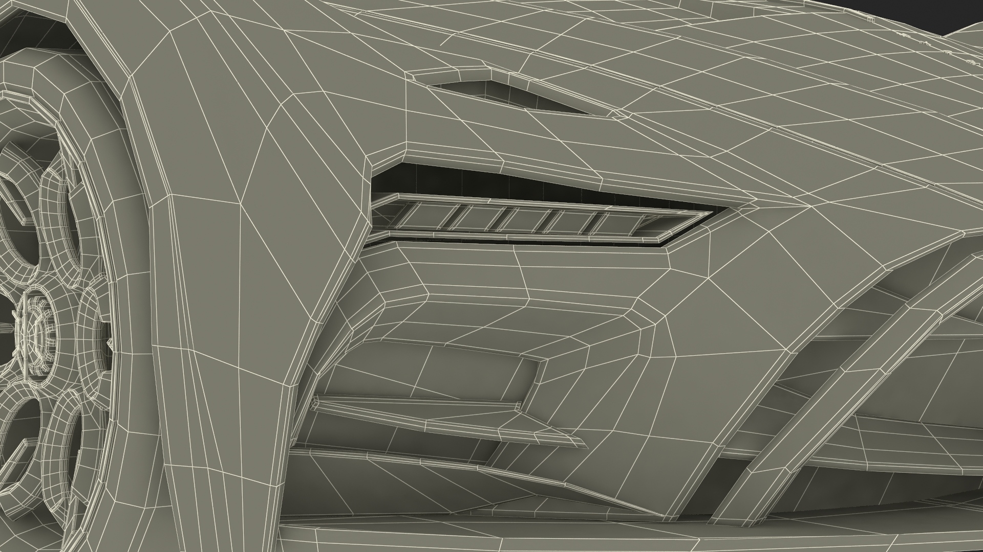 Supercar Hyperion XP-1 3D