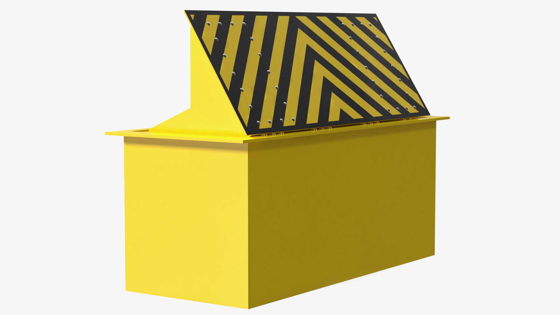 Hydraulic Road Blocker 3D