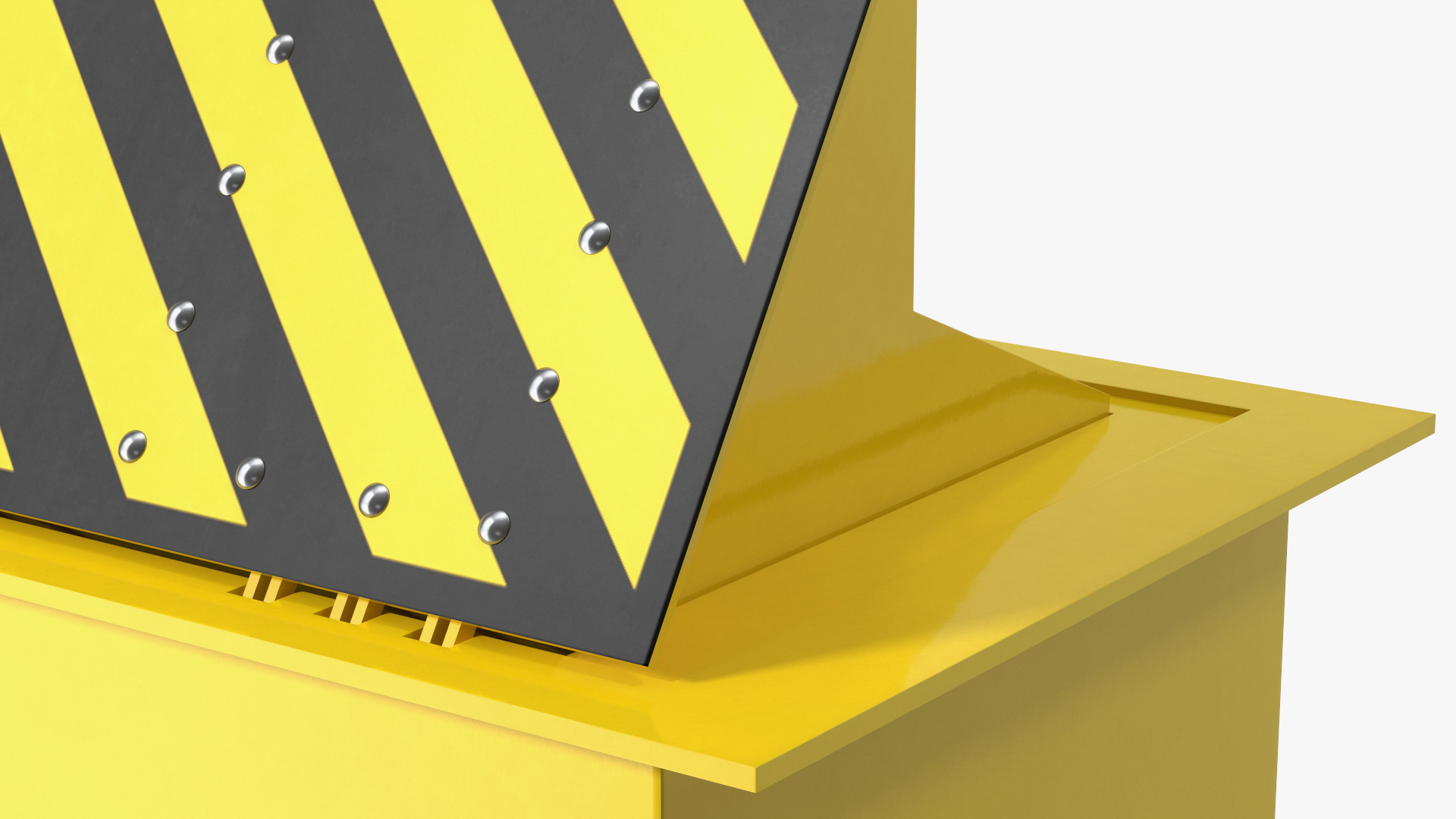 Hydraulic Road Blocker 3D