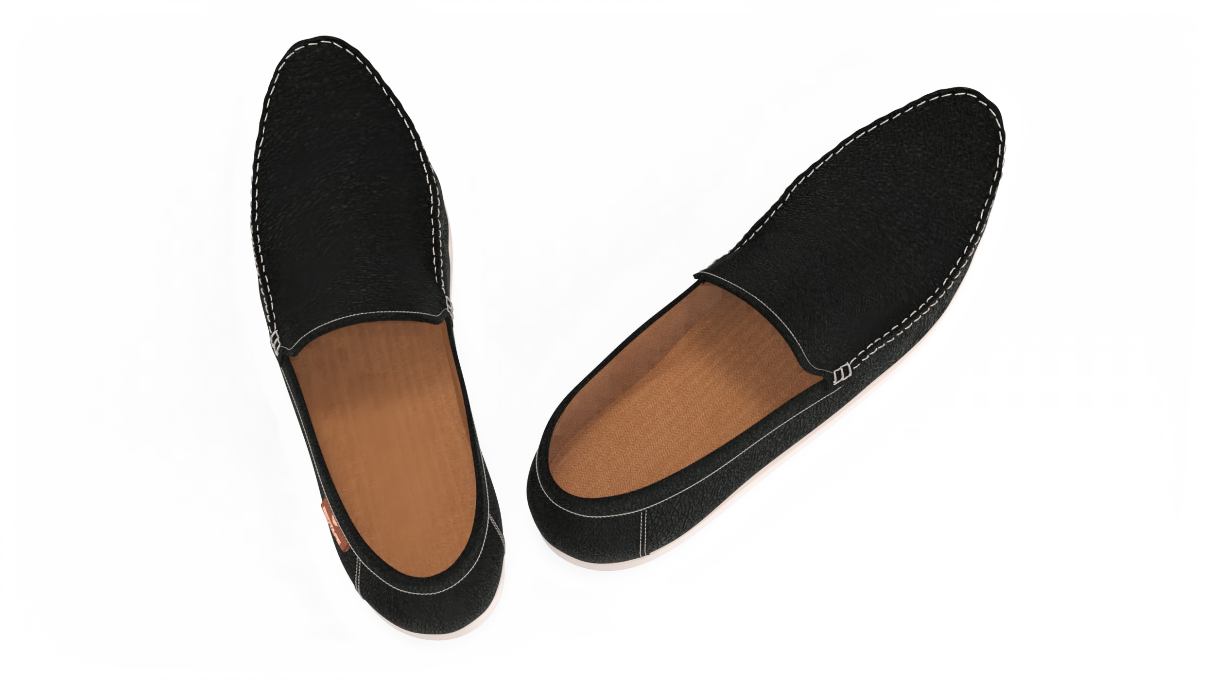 3D model Moccasins Boat Shoes