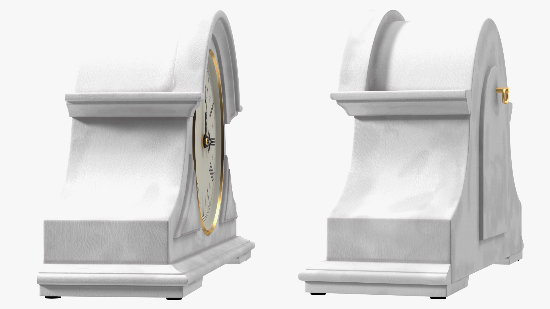 3D model Vintage Mantel Clock