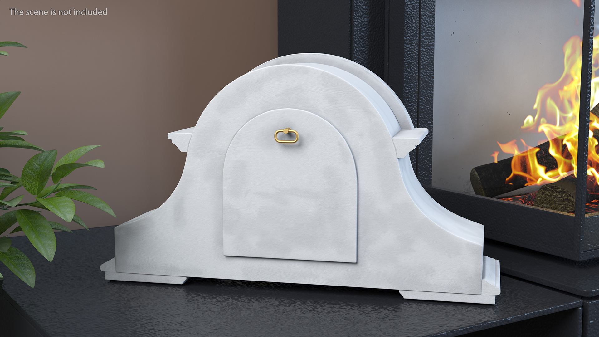 3D model Vintage Mantel Clock